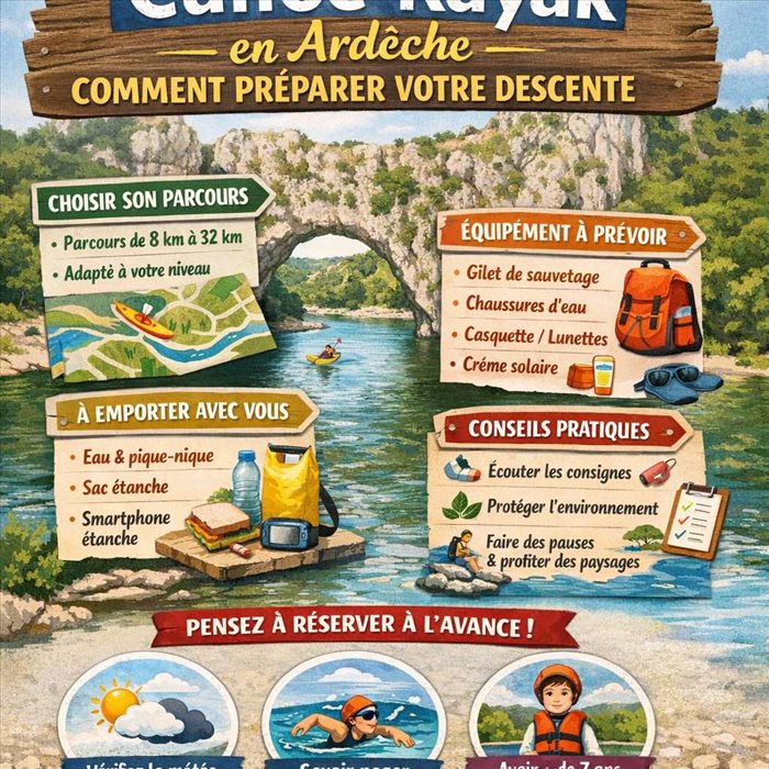 Canoë-kayak en Ardèche : comment préparer votre descente ?