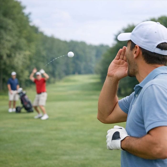 Pourquoi crie-t-on fore au golf ? Signification et usage