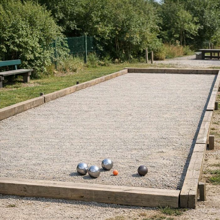 Dimensions réglementaires d’un terrain de pétanque : guide complet