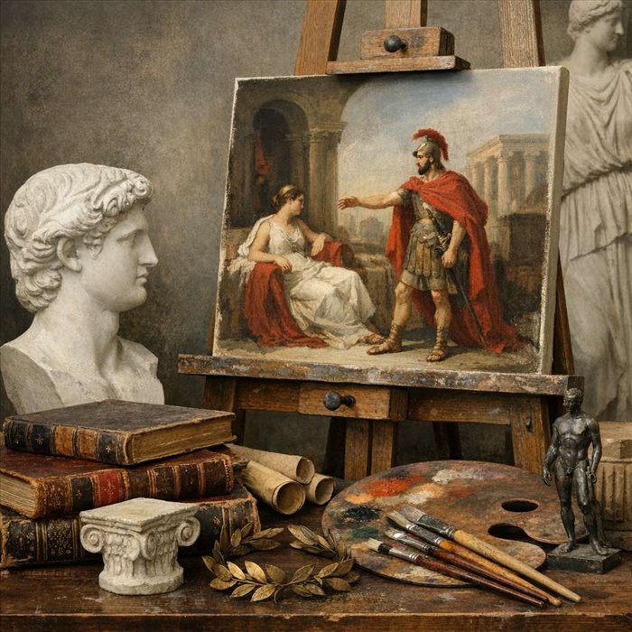 Néoclassicisme en peinture : origines, clés et figures majeures