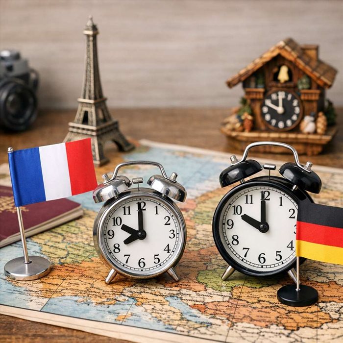 Décalage horaire France-Allemagne : y en a-t-il vraiment ?