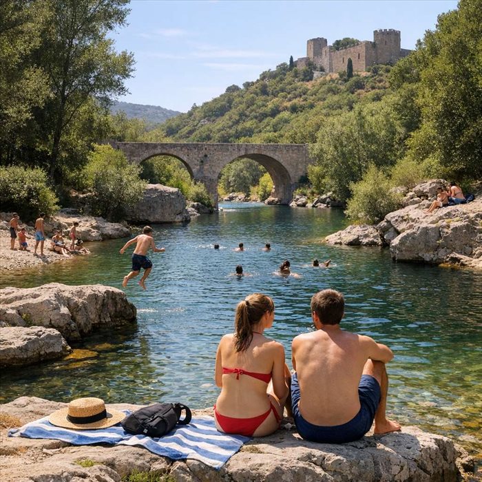 Baignade dans l’Aude : plages, lacs et rivières à découvrir