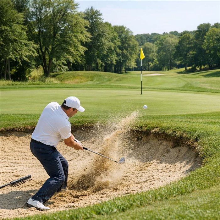 Comment sortir d’un bunker au golf ? Technique et conseils