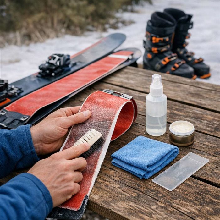 Comment entretenir ses peaux de phoque après une sortie ? | Guide pratique
