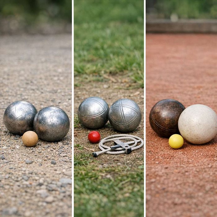Pétanque, jeu provençal et boule lyonnaise : quelles différences ?