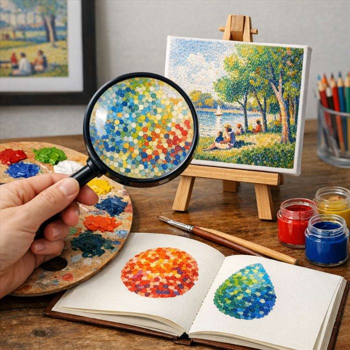 Comment reconnaître une œuvre du pointillisme ? | Guide simple