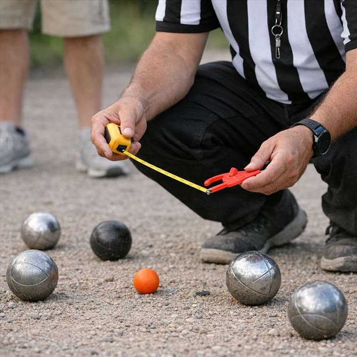 Arbitrer une partie de pétanque : règles et bons réflexes