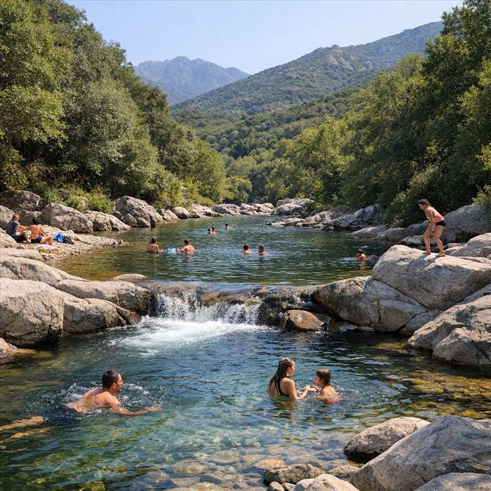 Baignade dans le Baracci : guide complet pour bien en profiter