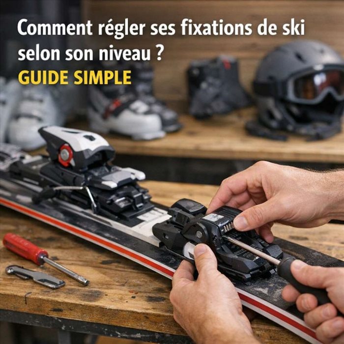 Régler ses fixations de ski selon son niveau : le guide