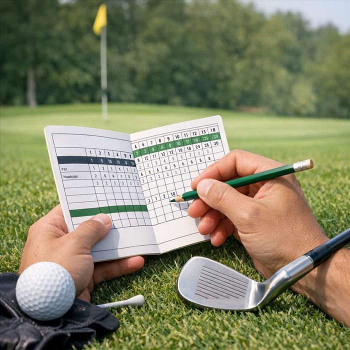Comment lire une carte de score au golf ? Guide complet