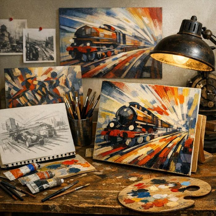 Futurisme : pourquoi ce courant a tant fasciné les artistes 