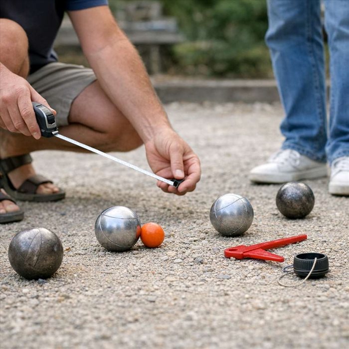 Situations particulières à la pétanque : règles, cas et exceptions