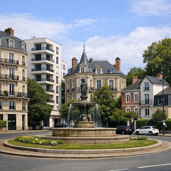 Quels styles immobiliers cohabitent place Canclaux à Nantes ?