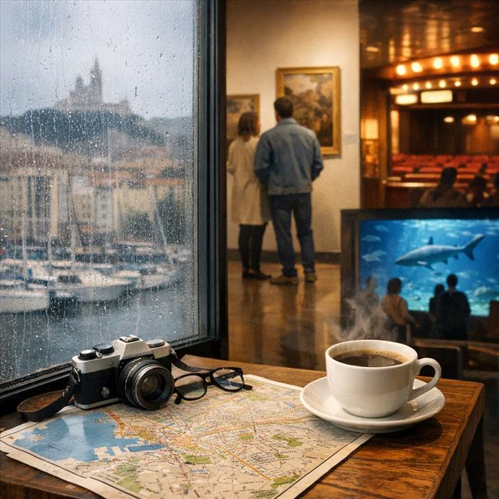 Que faire à Marseille quand il pleut ? Activités et sorties à l’abri