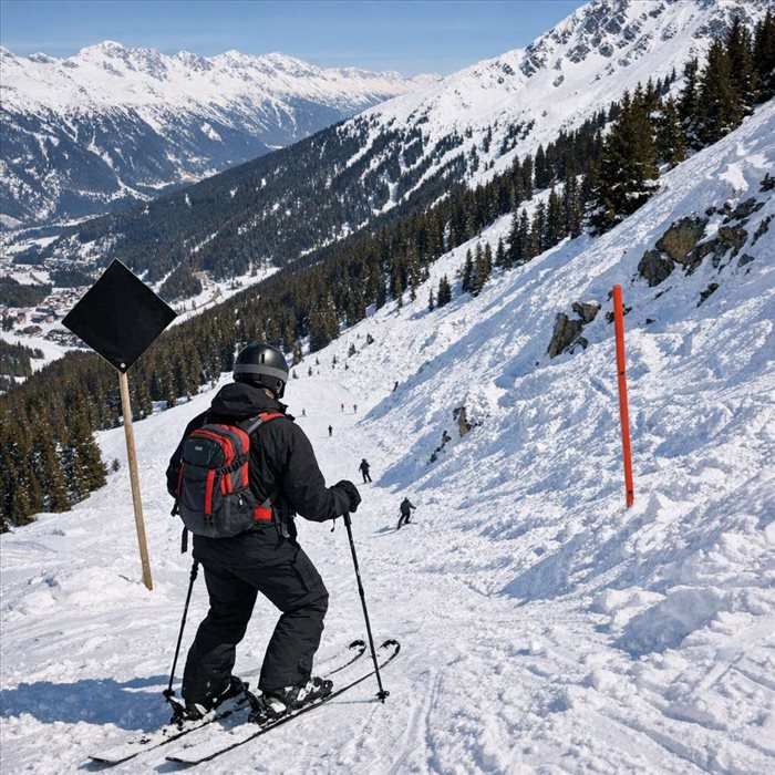 Pente noire au ski : signification, niveau et conseils pour l’aborder