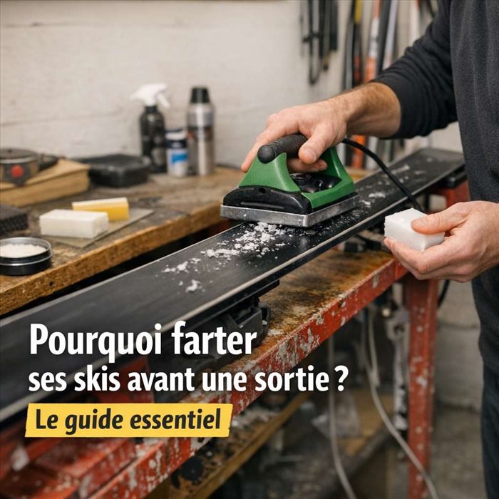 Pourquoi farter ses skis avant une sortie ? | Guide ski
