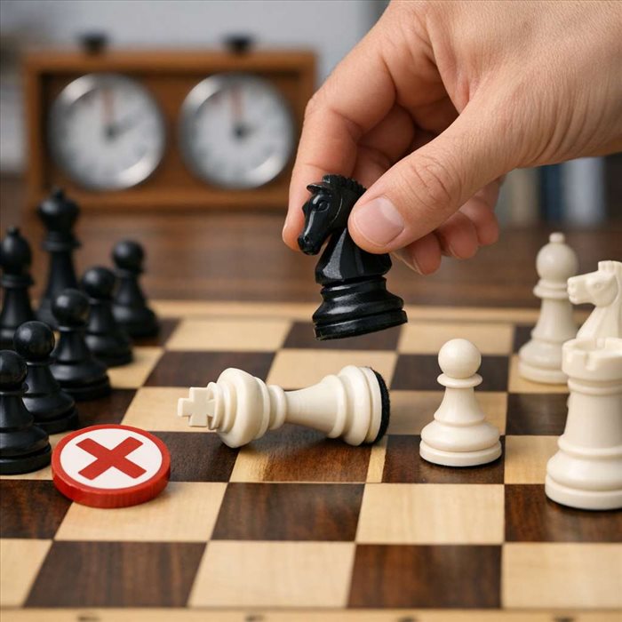 Quelles sont les fautes interdites aux échecs ? Guide complet