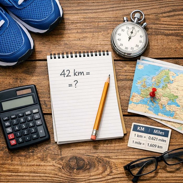 42 km en miles : conversion simple, rapide et exacte