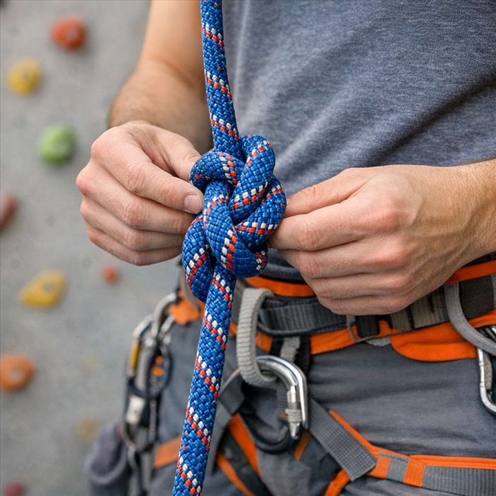 Comment faire un nœud de huit en escalade : guide simple