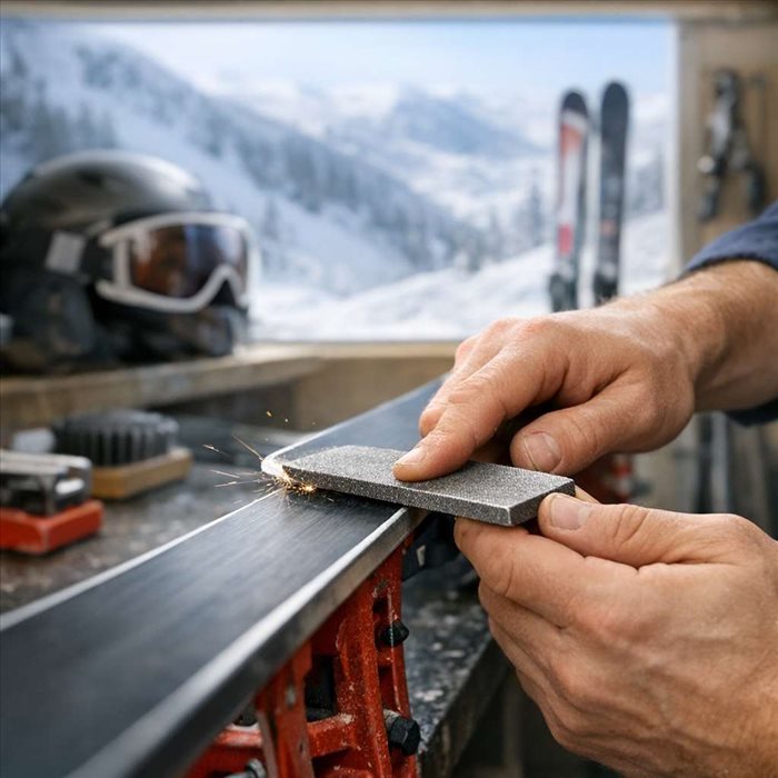 Pourquoi affûter les carres de ski améliore accroche et sécurité