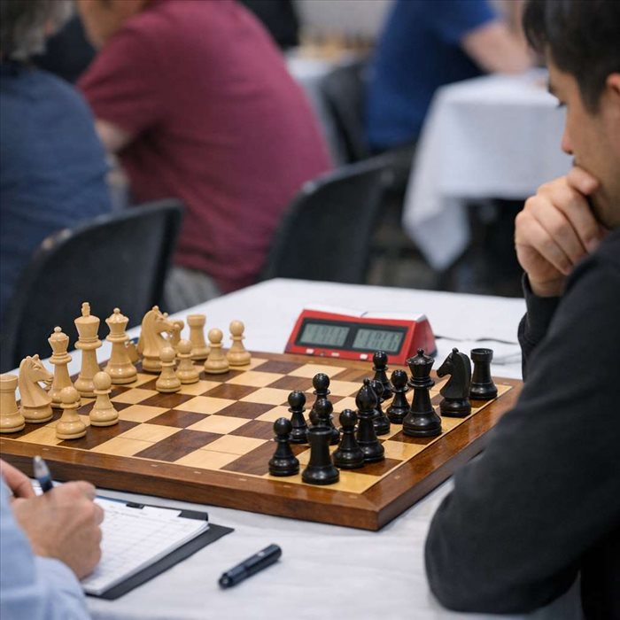Partie d’échecs en compétition : déroulement et règles