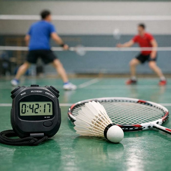 Durée d’un match de badminton : combien de temps prévoir ?