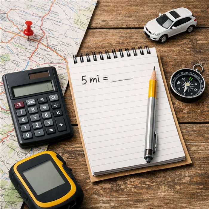 5 miles en kilomètres : conversion simple, rapide et précise