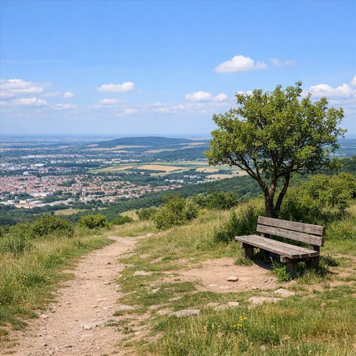 Plateau de Malzéville : randonnée et panorama près de Nancy