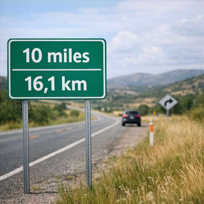 Convertir 10 miles en kilomètres : la méthode simple et exacte
